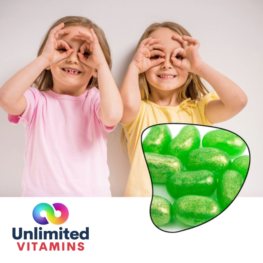 Multivitamin Green Apple Flavor Beans