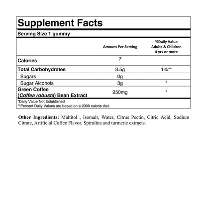 Green Coffee Extraction (sugar-free)