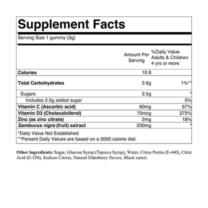 Elderberry Plus Gummies